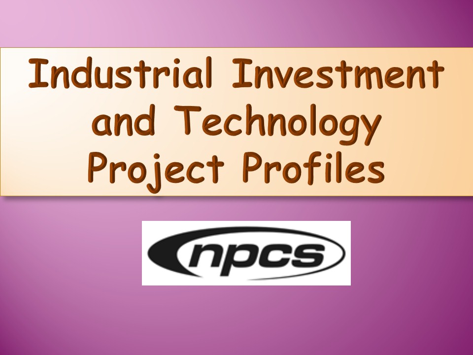 Industrial Investment and Technology Project Profile