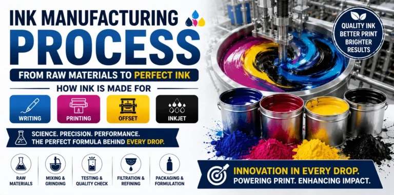 Ink Manufacturing Process for Printing & Industrial Applications, How Ink is made for Writing, Printing, Offset & Inkjet - NPCS Blog