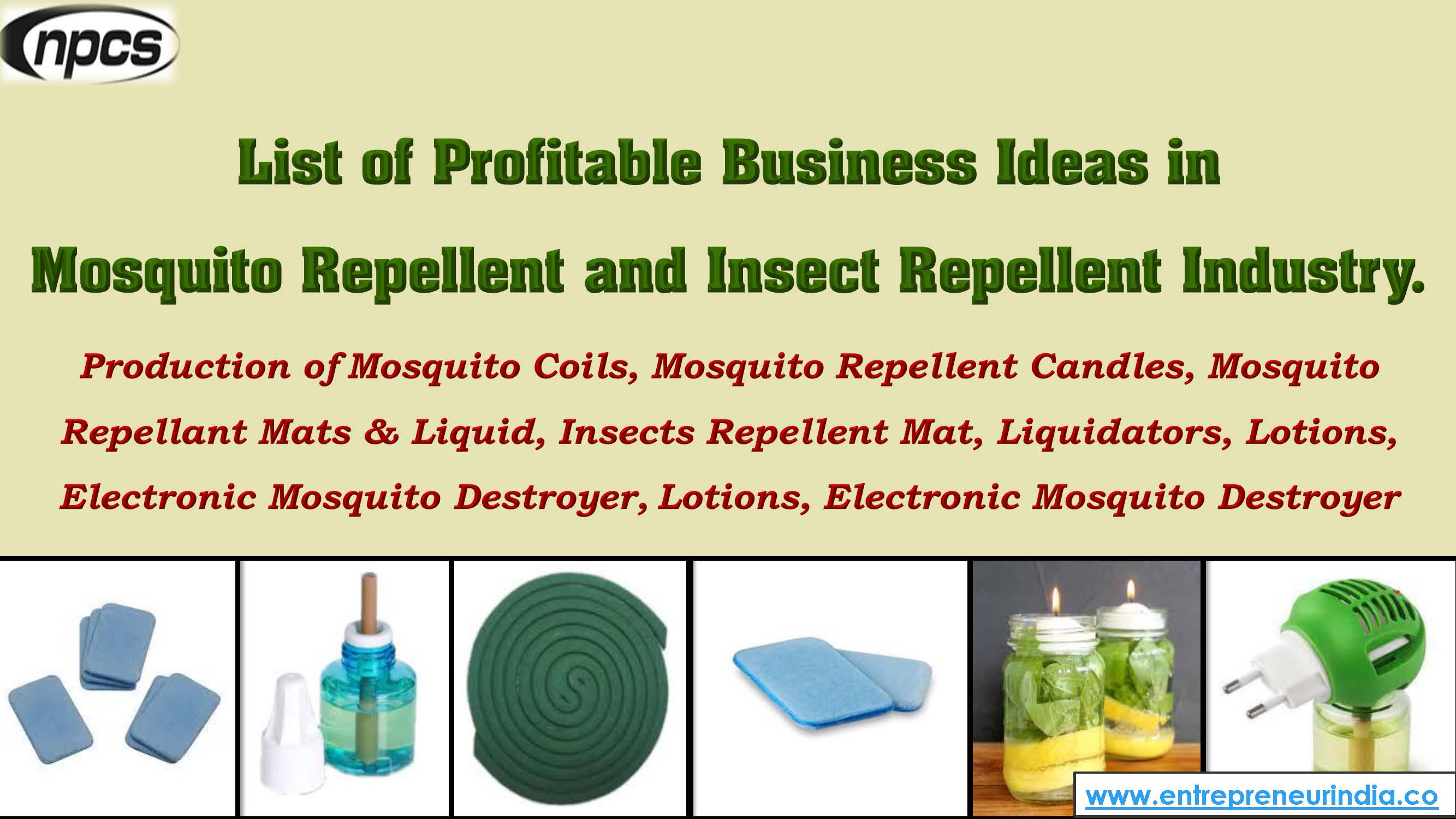List of Profitable Business Ideas in Mosquito Repellent and Insect Repellent Industry..jpg