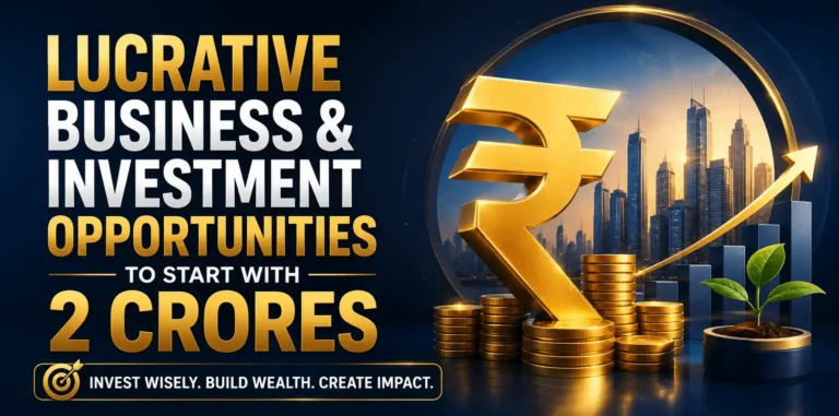 Lucrative Business and Investment Opportunities to Start with 2 Crores Capital
