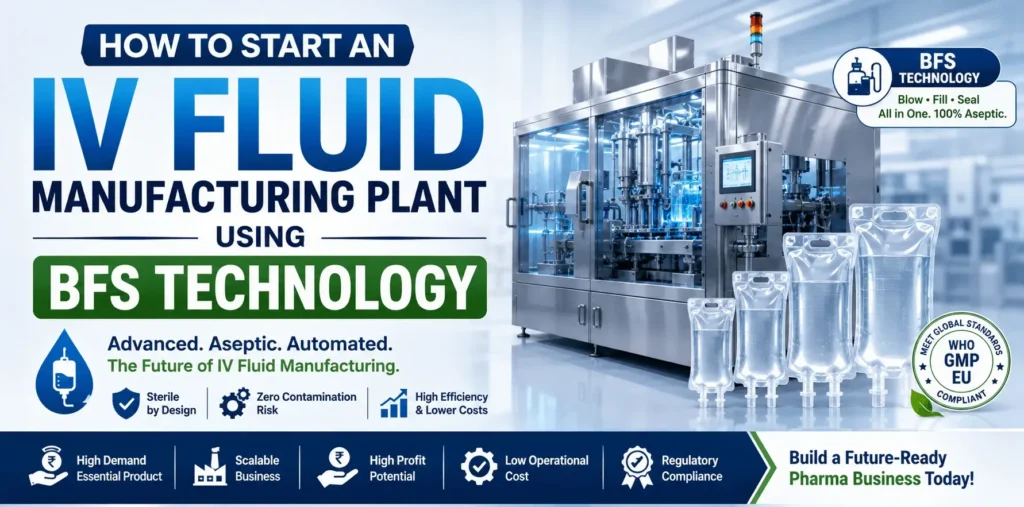 How to Start an IV Fluid Manufacturing Plant Using BFS Technology - NPCS Blog