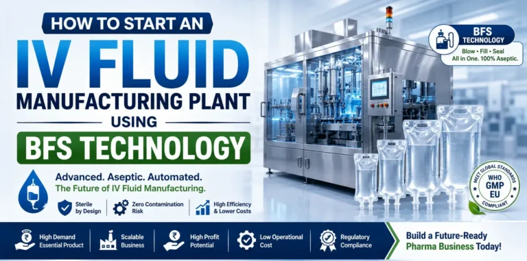 How to Start an IV Fluid Manufacturing Plant Using BFS Technology - NPCS Blog