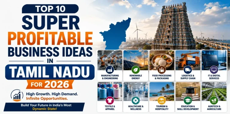 Top 10 Super Profitable Business Ideas in Tamil Nadu for 2026