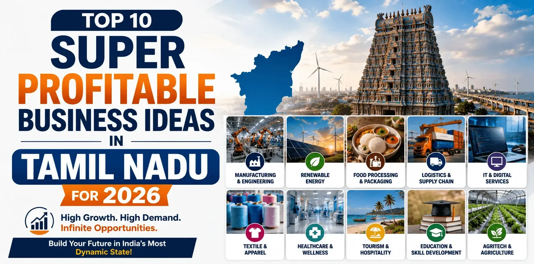 Read more about the article Top 10 Super Profitable Business Ideas in Tamil Nadu for 2026