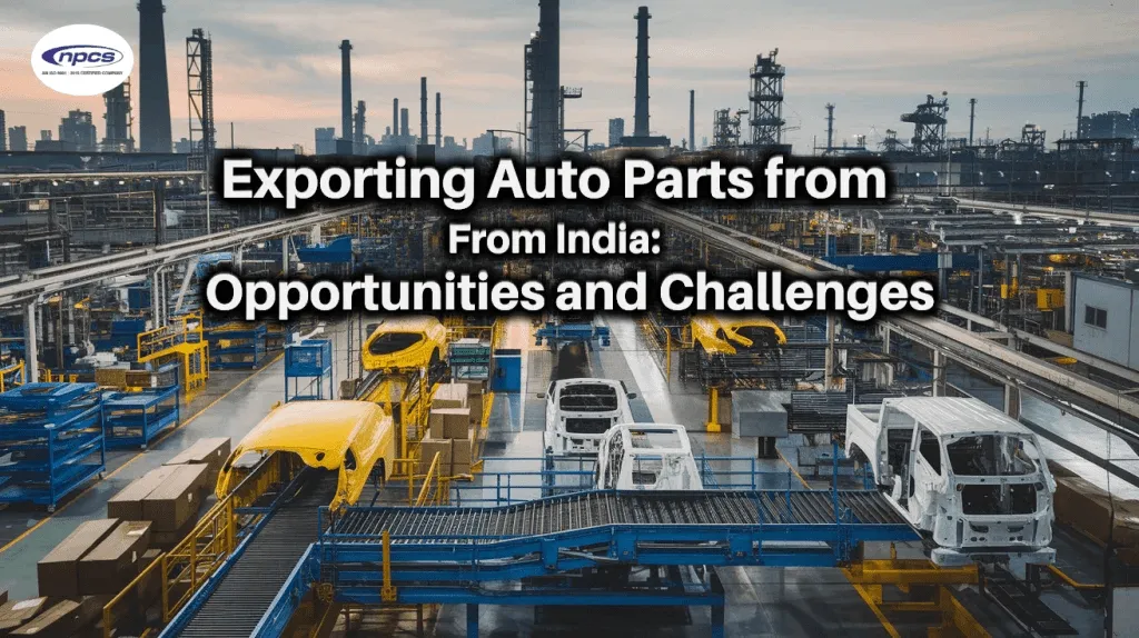 exporting auto parts from India to global markets with manufacturing, quality standards and logistics
