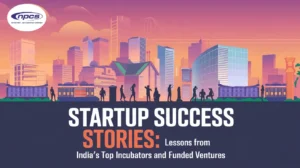 startup founders presenting ideas and learning from top incubators and funded ventures in India