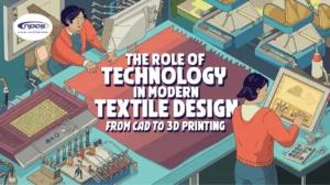 textile design trends 2025 including sustainable fibres, digital printing, smart fabrics and retro patterns