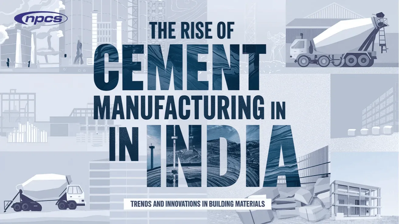 modern cement manufacturing plant with sustainable building materials and advanced production technology