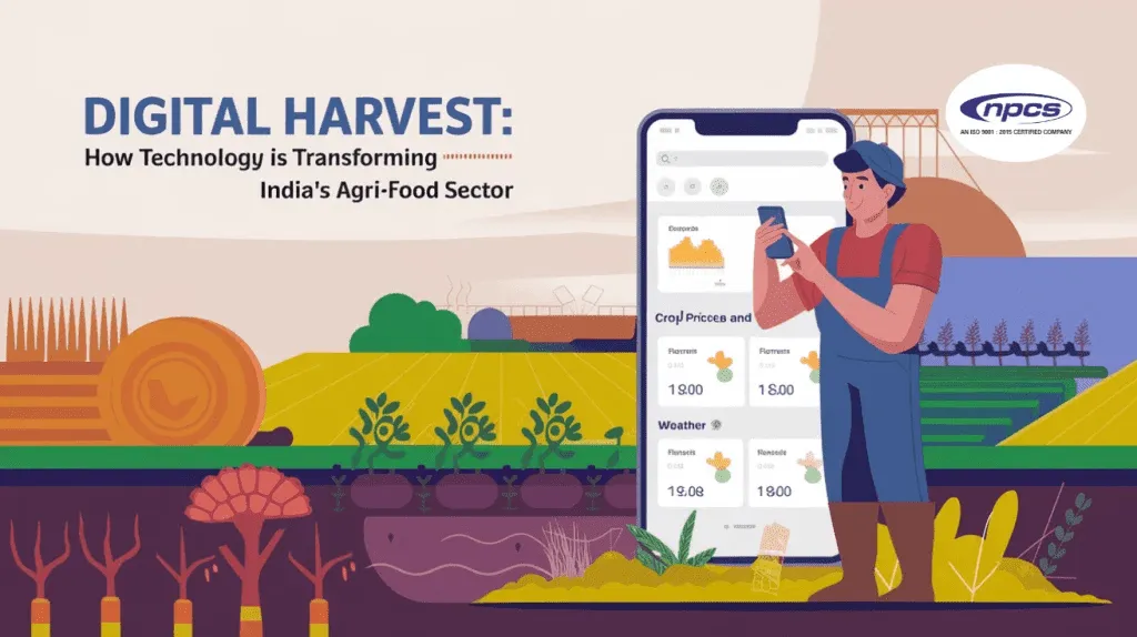 Digital agriculture in India with drones, smart sensors, and data analytics supporting farmers