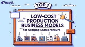 Examples of low-cost production business products like custom t-shirts, scented candles, handmade soaps and jewellery