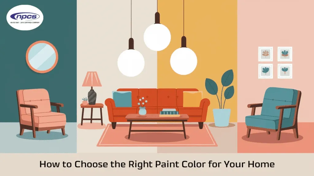 Choosing the right paint colour for your home