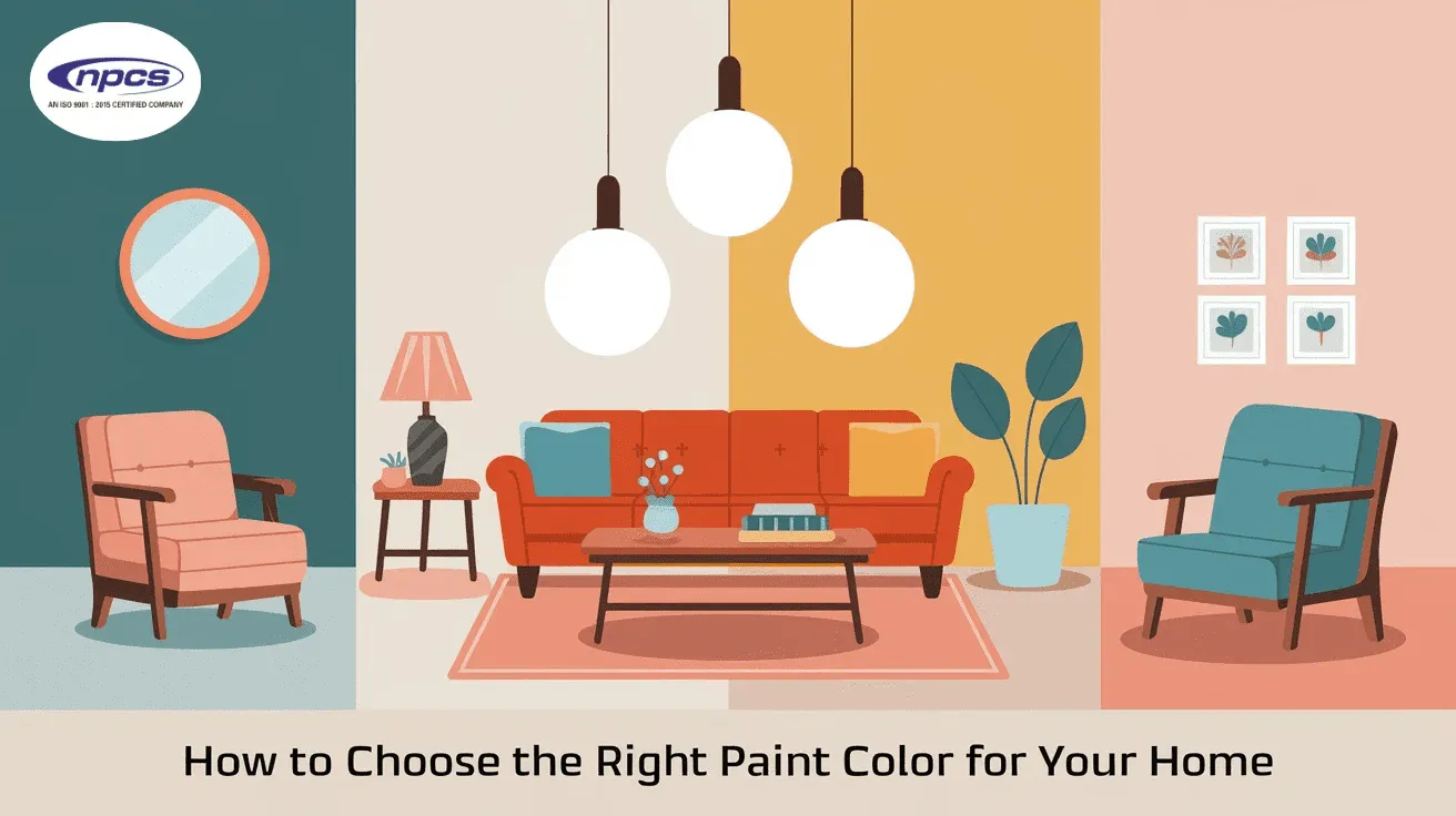 Choosing the right paint colour for your home