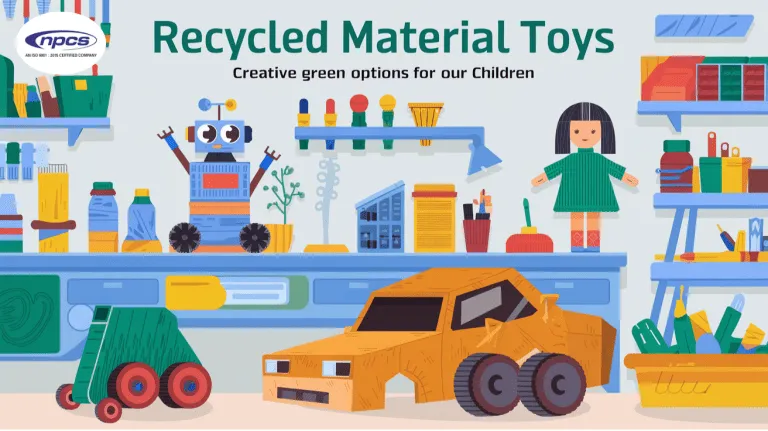 Environment friendly recycled toys