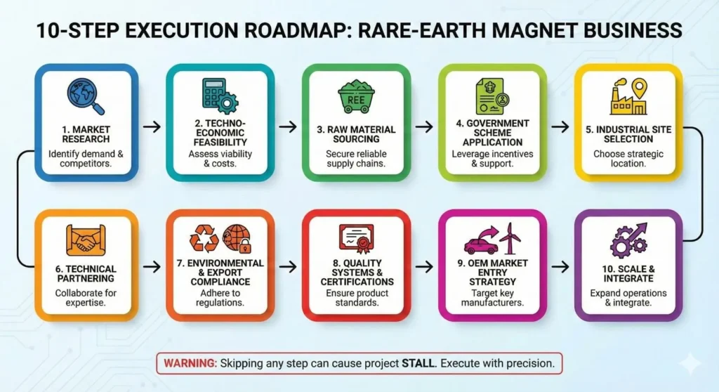Rare-Earth Magnet Manufacturing