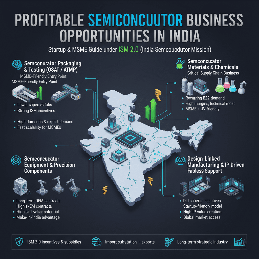 Semiconductor business opportunities in India under ISM 2.0