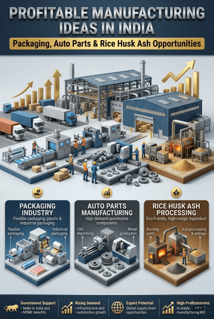 Profitable Manufacturing Business Ideas