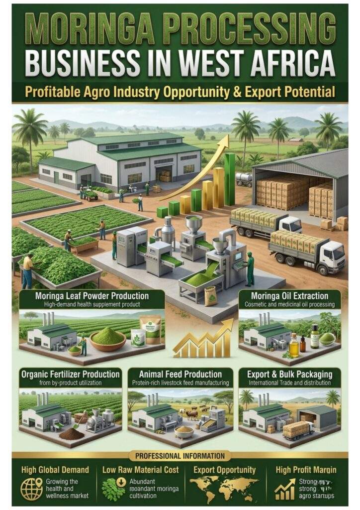 Moringa Processing Business in West Africa