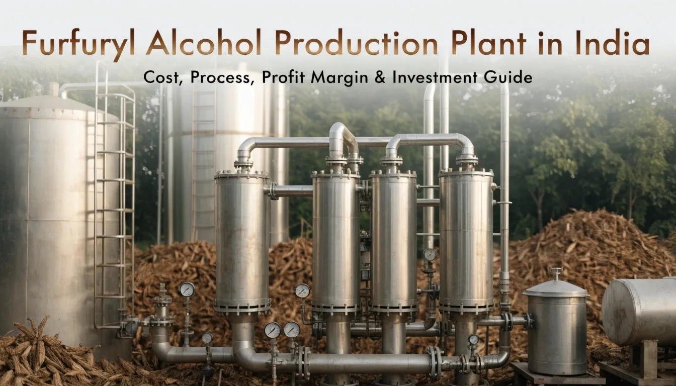 Furfuryl Alcohol production plant in India chemical manufacturing unit