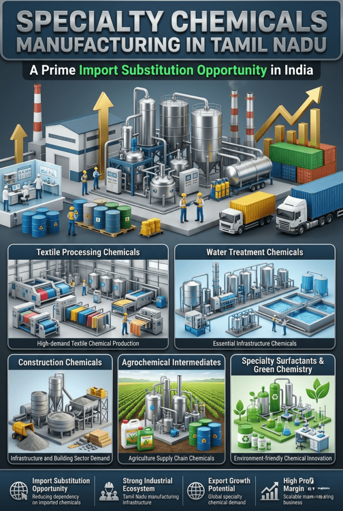 Specialty Chemicals Manufacturing in Tamil Nadu