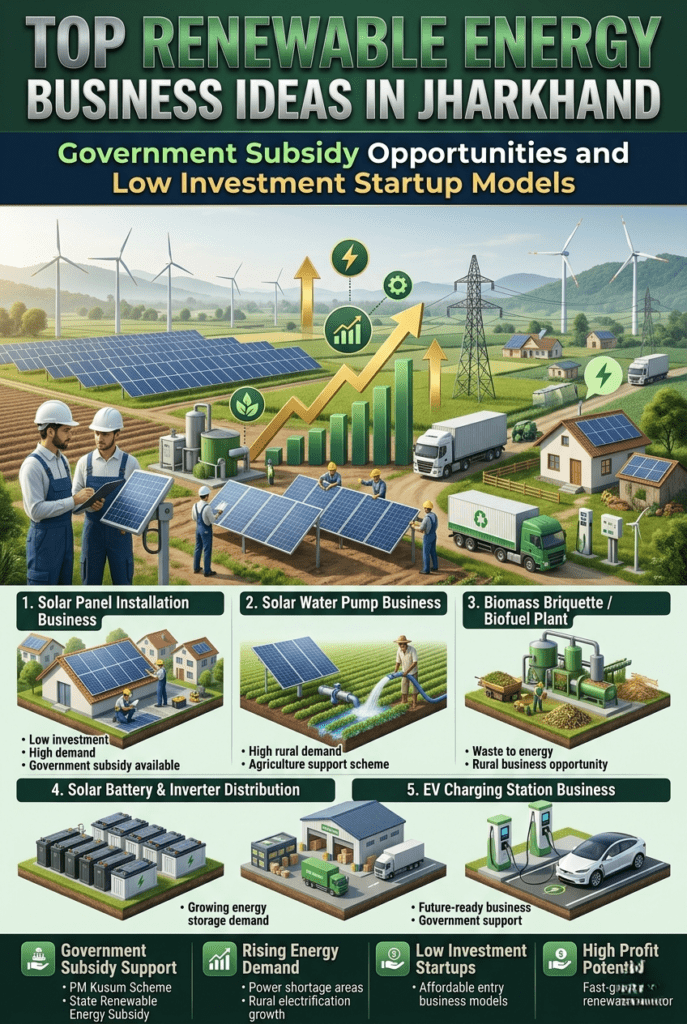 Renewable energy business Jharkhand