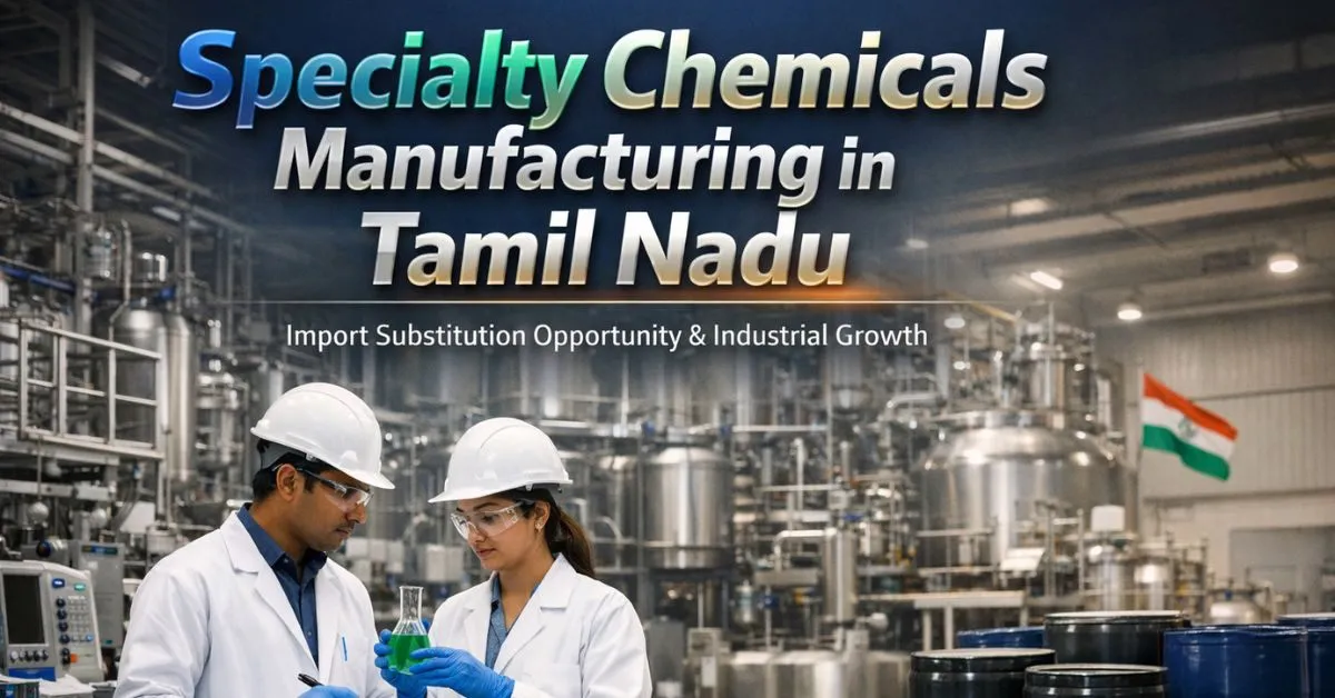 specialty chemicals manufacturing plant in Tamil Nadu India