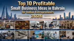Profitable small business ideas in Bahrain for Indian entrepreneurs 2026
