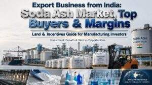 soda ash export business India