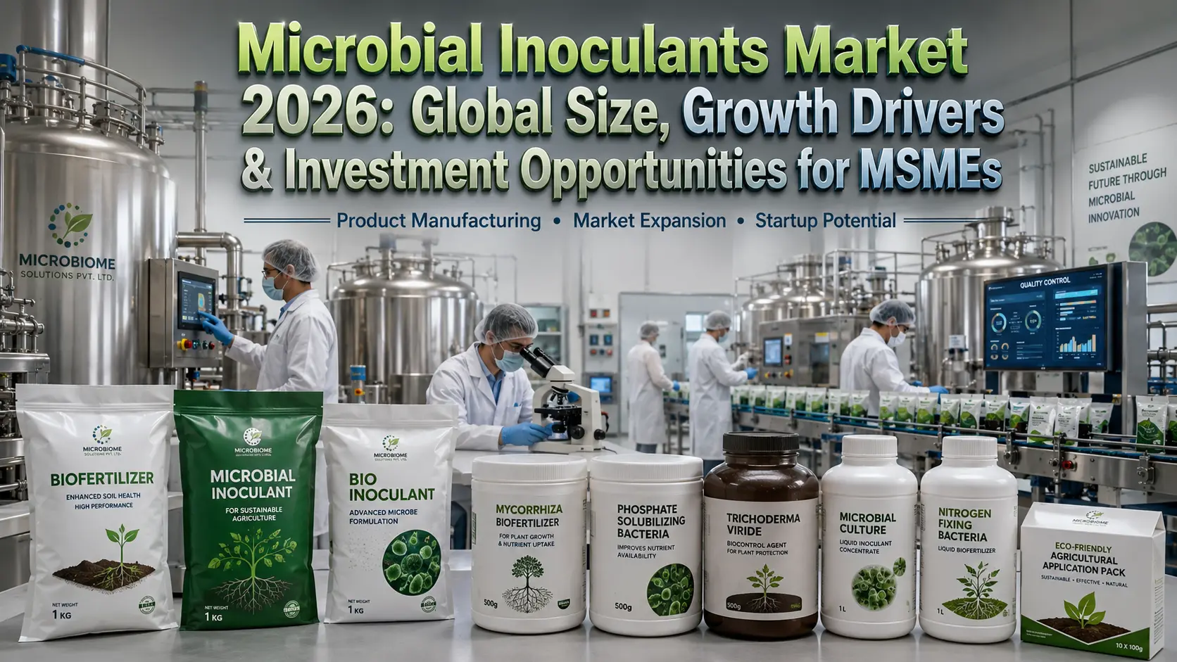 Microbial Inoculants Manufacturing Business in India
