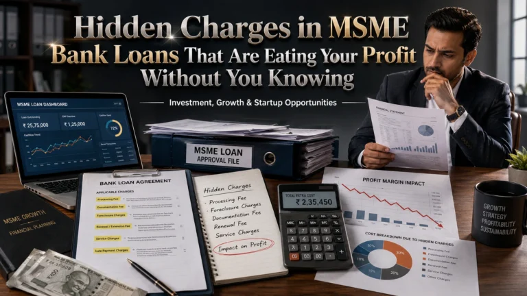 Hidden Charges in MSME Bank Loans: The True Cost of Business Borrowing