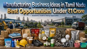 Manufacturing Business Ideas in Tamil Nadu Under ₹1 Crore