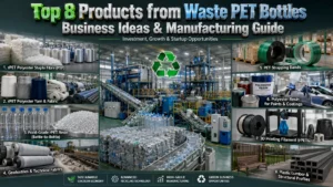 PET Bottle Recycling Business: Top 8 Products Ideas