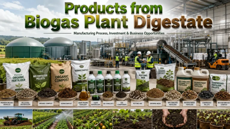 Biogas Digestate Products: Business Opportunities