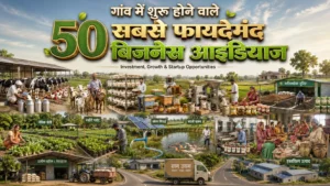 गांव में बिजनेस आइडिया: 50 सबसे फायदेमंद बिजनेस 2026