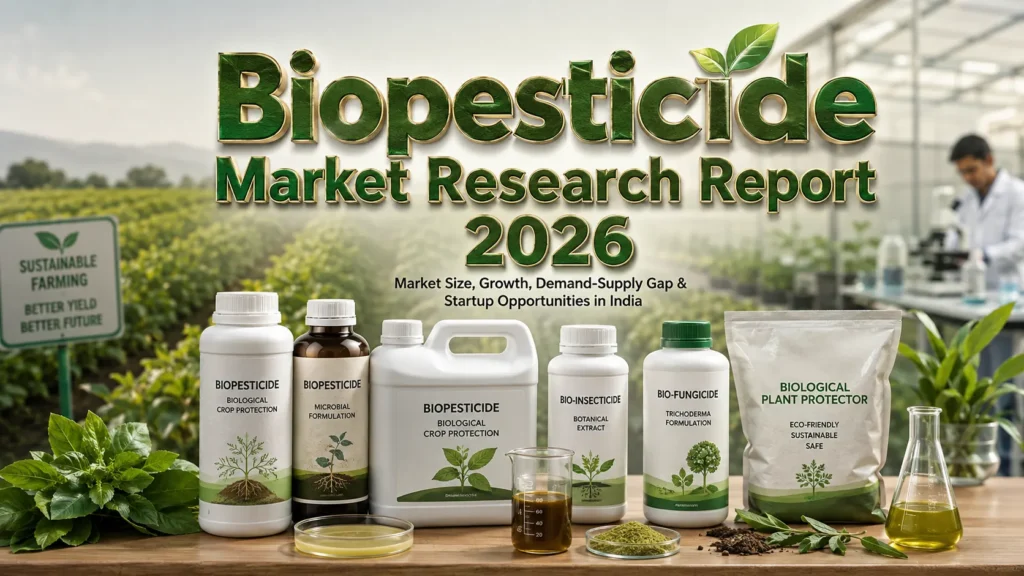 Biopesticide Manufacturing Business in India 2026