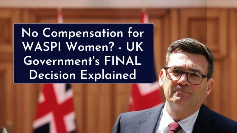 No Compensation for WASPI Women?