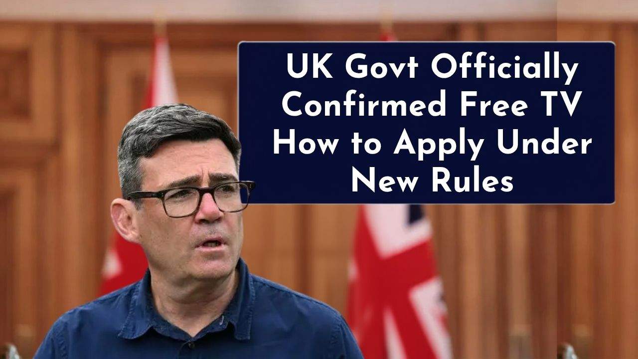 UK Govt Officially Confirmed Free TV Licence for Over-60s