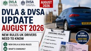 DVLA & DVSA Update August 2026