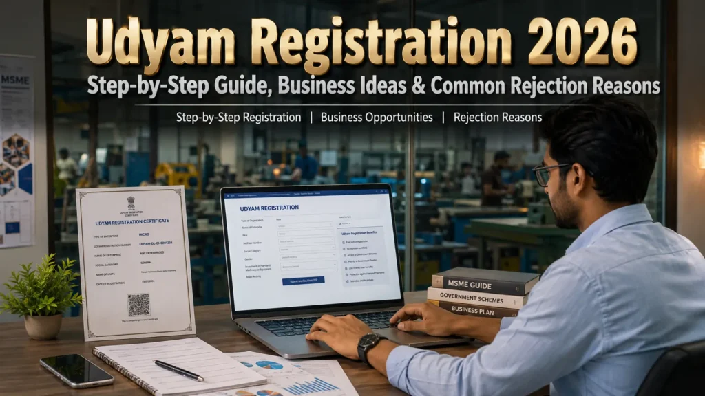 Udyam Registration 2026 Step by Step Guide
