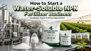 Water soluble NPK fertilizer manufacturing business in India
