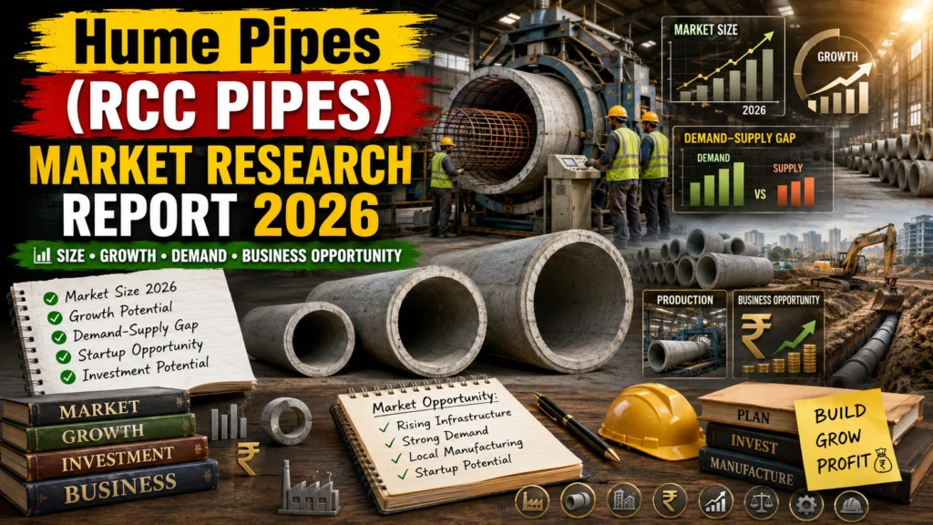 Hume Pipe Manufacturing Business in India