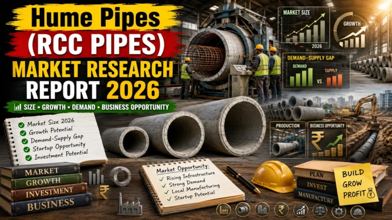 Hume Pipe Manufacturing Business in India