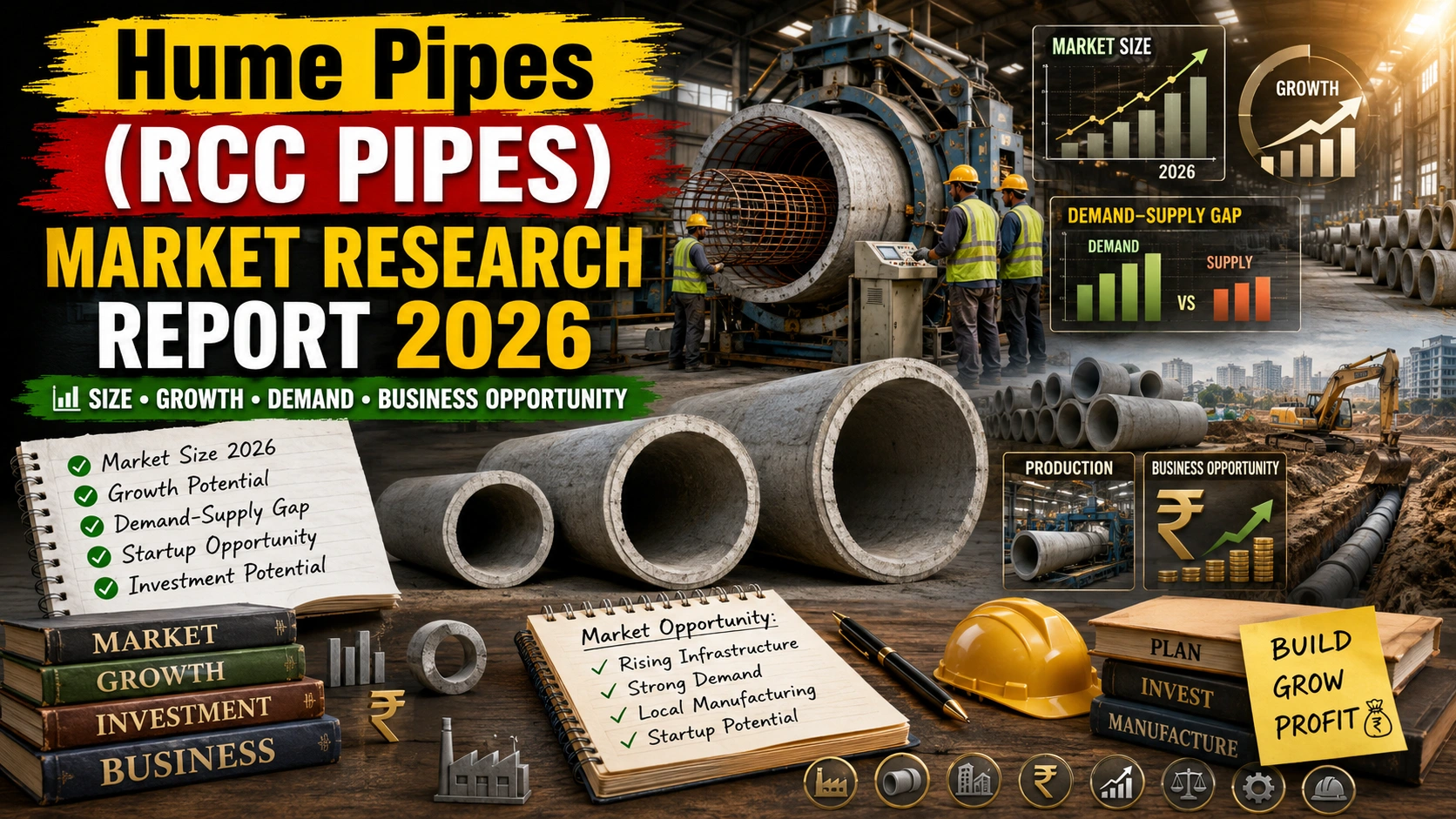 Hume Pipe Manufacturing Business in India