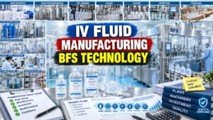 IV Fluid Manufacturing Using BFS Technology Plant Setup