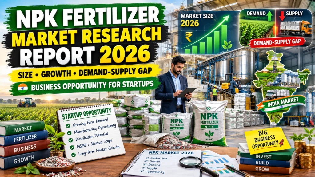 NPK Fertilizer Manufacturing Business in India 2026