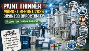 Paint Thinner Manufacturing Business in India: Market Size