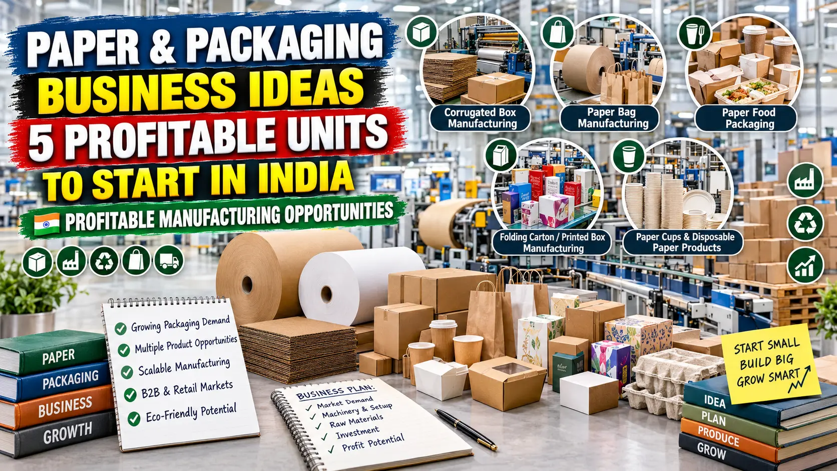 Paper and packaging business ideas in India