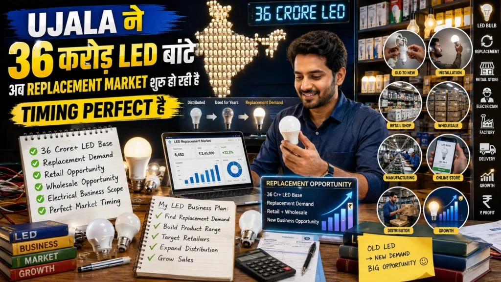 LED bulb manufacturing business in India