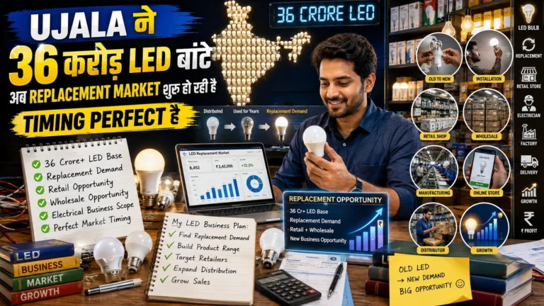 LED bulb manufacturing business in India