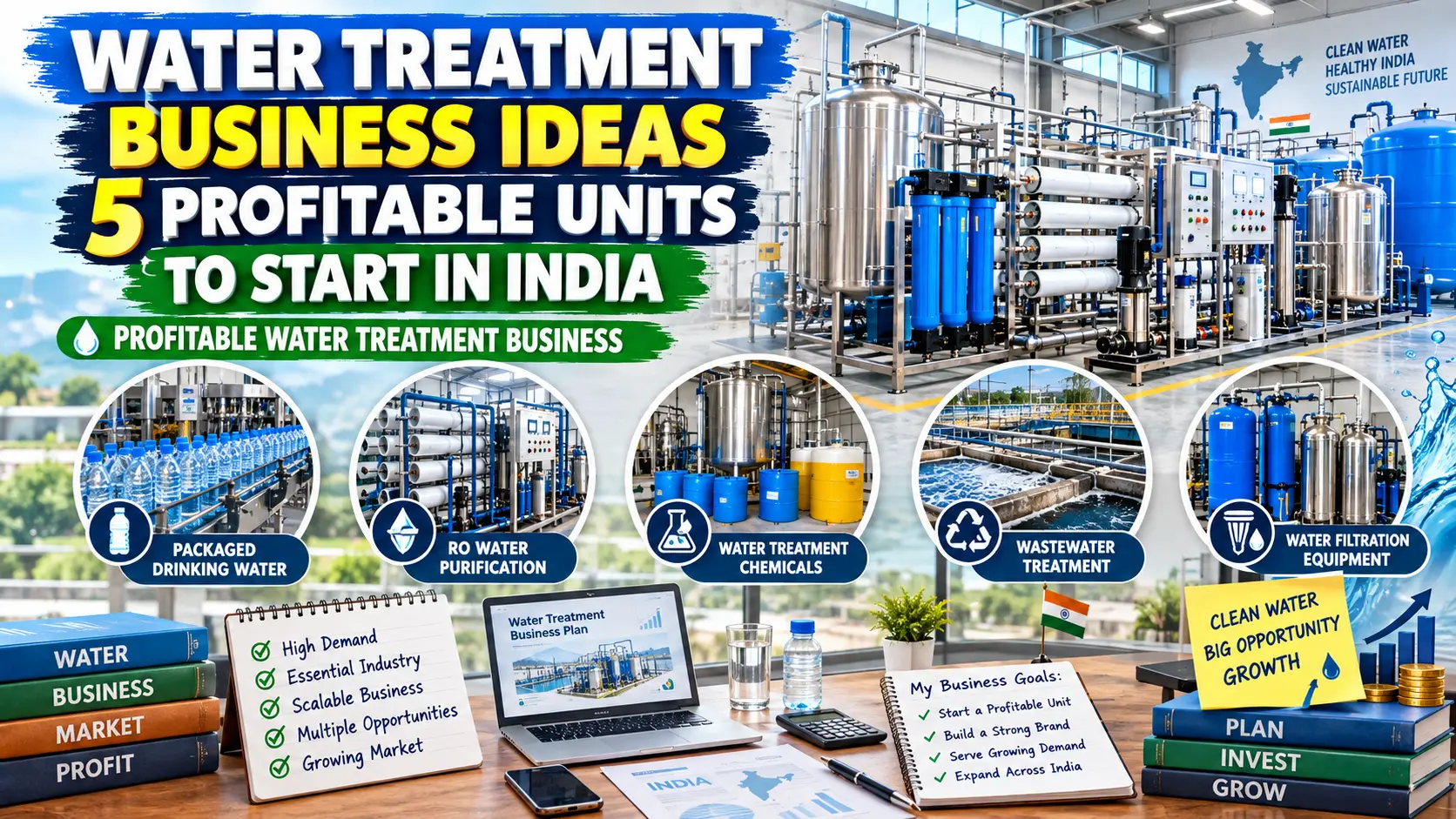 Water Treatment Business Ideas in India